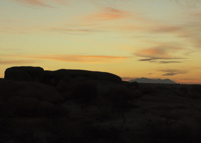 Alba Spitzkoppe - Diario di viaggio in Namibia