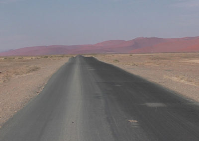 strada Sossusvlei - Diario di viaggio in Namibia