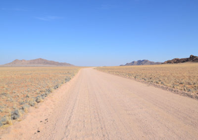 -strada Swakopmund Solitaire - Diario di viaggio in Namibia