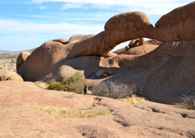 arco Spitzkoppe-Damaraland - Diario di viaggio in Namibia