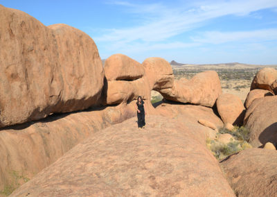 arco Spitzkoppe-Damaraland - Diario di viaggio in Namibia