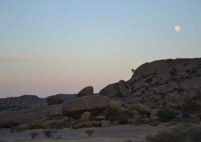 sera all'Ameib-Ranch Erongo - Diario di viaggio in Namibia
