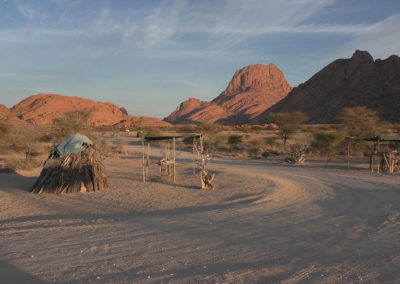 ingresso Spitzkoppe Damaraland - Diario di viaggio in Namibia