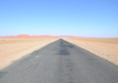 strada per sossusvlei - Diario di viaggio in Namibia