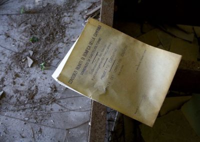 L'abbandono della reggia di Carditello nel 2008/9
