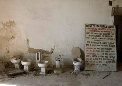 L'abbandono della reggia di Carditello nel 2008/9