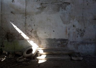 L'abbandono della reggia di Carditello nel 2008/9
