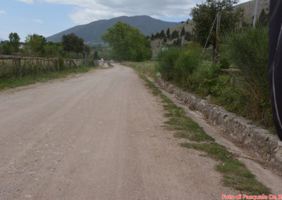Viale per il Battistero paleocristiano di San Giovanni in Fonte, Padula