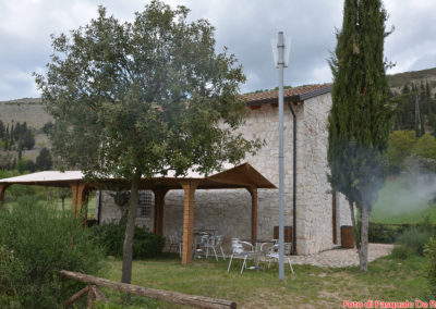 La casina dei volontari della Proloco del Battistero paleocristiano di San Giovanni in Fonte, Padula