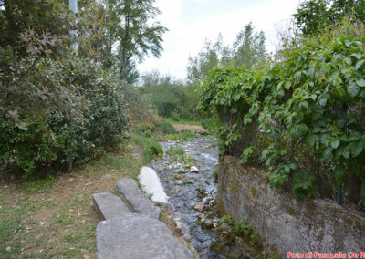 La fonte che alimenta il Battistero paleocristiano di San Giovanni in Fonte, Padula