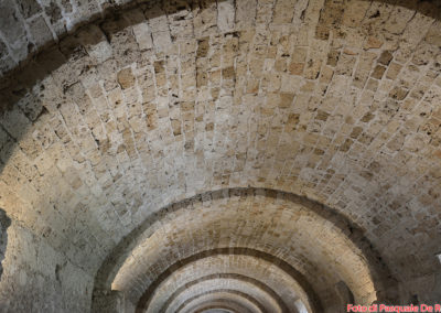 Particolare nei magazzini alla Certosa di San Lorenzo a Padula