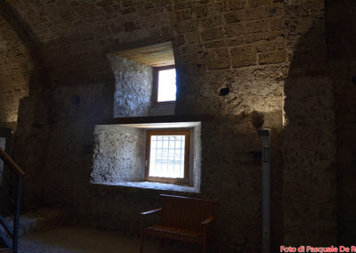 I magazzini per le derrate alimentari Scala a chiocciola senza sostegno centrale alla Certosa di San Lorenzo a Padula