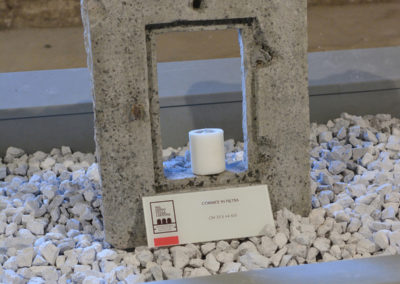 La candela delle celle dei monaci di clausura alla Certosa di San Lorenzo a Padula