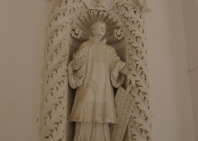Statua nella Certosa di San Lorenzo di Padula