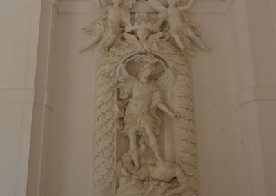 Statua nella Certosa di San Lorenzo di Padula