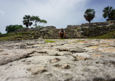 Piramide di Kinich Kak Moo - Izamal - Diario di viaggio in Messico