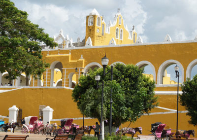 Calle 31 ed Ex-convento di Sant’Antonio da Padova – Izamal - Diario di viaggio in Messico