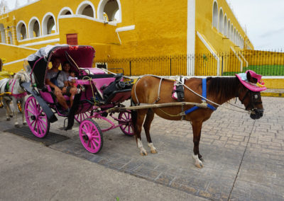 Giro in calesse - Izamal - Diario di viaggio in Messico