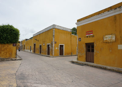 Calle tipica di Izamal - Diario di viaggio in Messico -