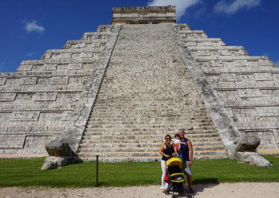 Chichen-Itza Piramide-di-Kukulkan-(El-Castillo) - Diario di viaggio in Messico