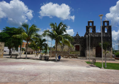 Chiesa-coloniale-Pueblo-messicano- Diario di viaggio in Messico