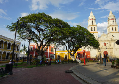Plaza-Pricipal-e-Cattedrale-di-Nostra-Signora-de-la-Purisima-Concepcion - Diario di viaggio in Messico