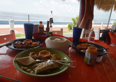 Ristorante-Los-Delfinos-Campeche- Diario di viaggio in Messico