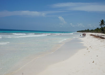 Spiaggia-e-mare-Tulum 4- Diario di viaggio in Messico