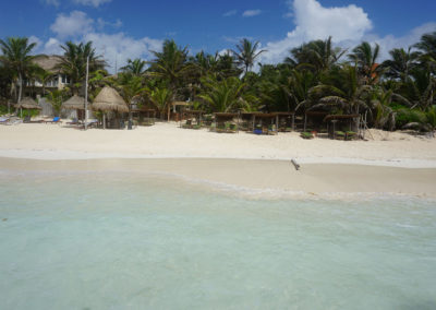 Spiaggia-mare-posada - Tulum - Diario ci viaggio in Messico
