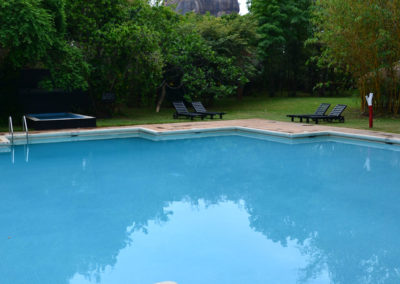 Sigiriya Village con rocca sullo sfondo - Diario di viaggio in Sri Lanka