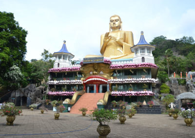 Tempio-del Buddha d'oro Dambulla - Diario di viaggio in Sri Lanka