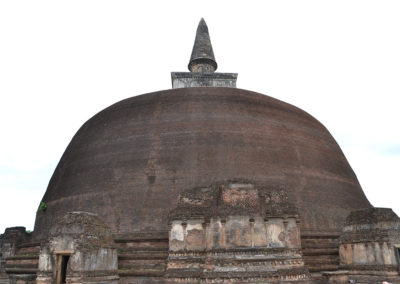 Rankot Vehera Polannaruwa Diario di viaggio in Sri Lanka