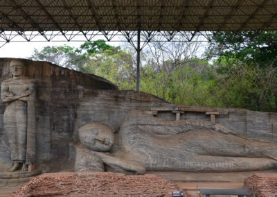 Gal Vihara Polannaruwa Diario di viaggio in Sri Lanka