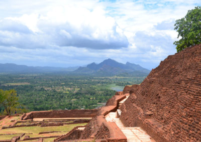 Panorama dalla rocca di Sigiriya - Diario di viaggio in Sri Lanka