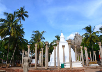 Ambasthale Dagoba Mihintale - Diario di viaggio in Sri Lanka