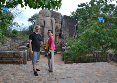 Buddha di Avukana - Diario di viaggio in Sri Lanka