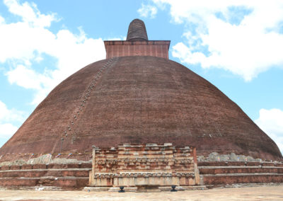 ethawanaramaya Stupa Anuradhapura - Diario di viaggio in Sri Lanka