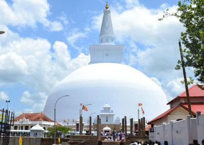 Ruwanwelisseya-stupa Anuradhapura - Diario di viaggio in Sri Lanka