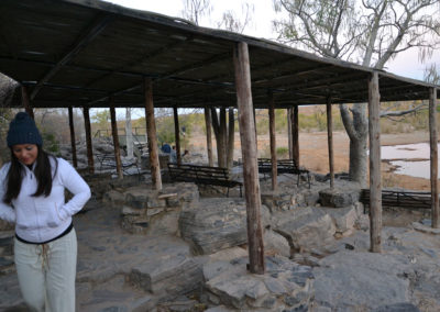 Alba Etosha pozza Aalai - Diario di viaggio in Namibia