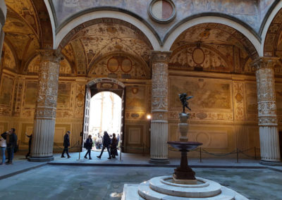 Il cortile di Palazzo vecchio- 3 giorni a Firenze