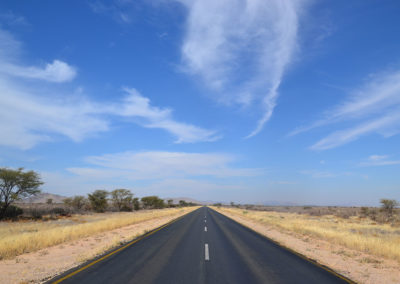 Strada da Windhoek per Waterberg - Diario di viaggio in Namibia