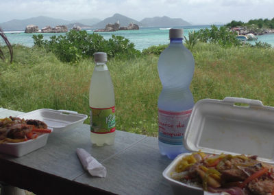 la Passe (cibo del Takeaway Gala) La Digue - Diario di viaggio alle Seichelles