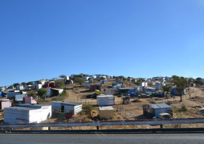 Baraccopoli Katutura-Windhoek - Diario di viaggio in Namibia