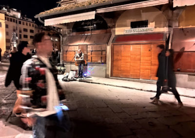 Ponte vecchio di sera - 3 giorni a Firenze
