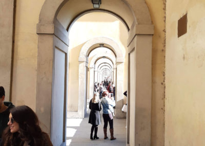 Passaggio sotto al corridoio Vasariano - 3 giorni a Firenze