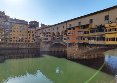 Ponte Vecchio veduta da ingresso Uffizi - 3 giorni a Firenze