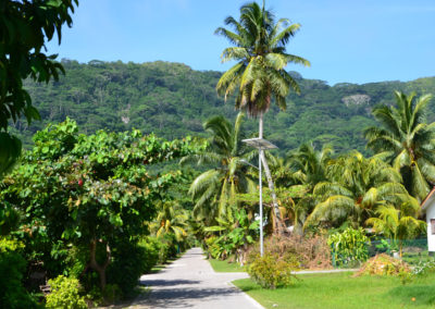 -strada La Digue - Diario di viaggio alle Seichelles