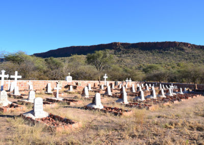 Cimitero tedesco Waterberg National Park - Diario di viaggio in Namibia