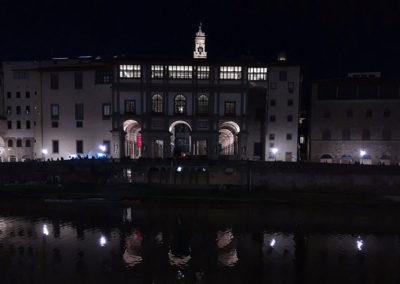 Rientro-dal-piazzale-Michelangelo-di-sera