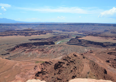 Dead Horse Point State Park Canyoland Moab - Diario di viaggio in USA